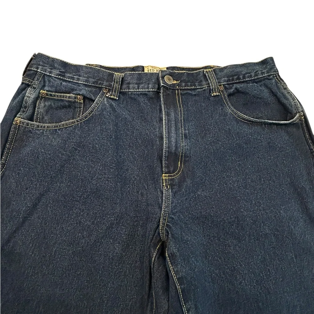 Red Head‎ Men’s Relaxed Fit Straight Leg Blue Jeans 40x34 Bass Pro